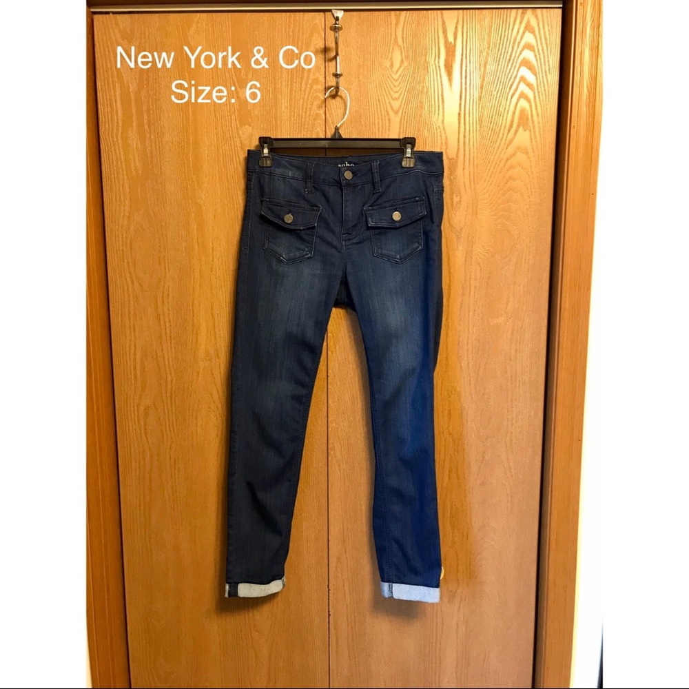 New York & Company cropped jeans